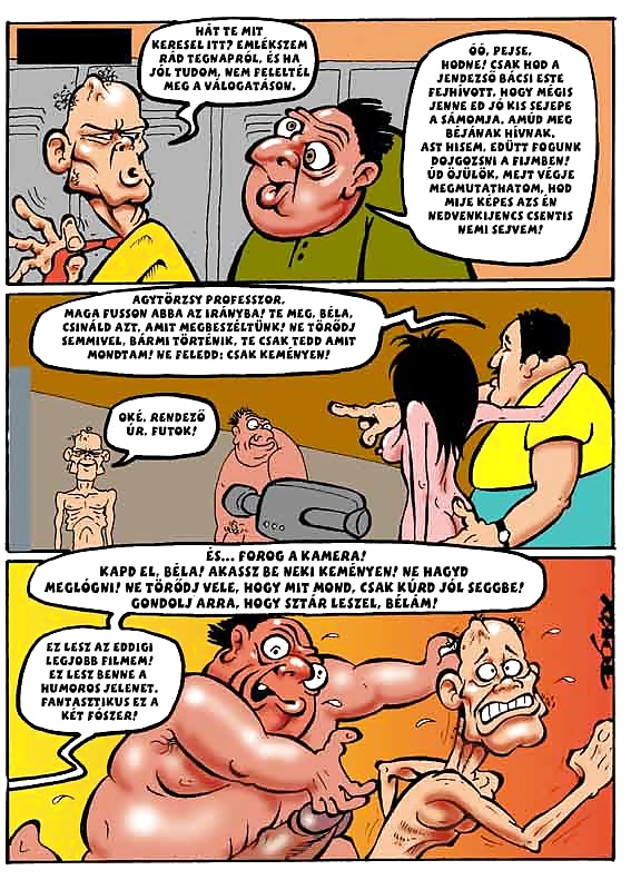 Agytorzsy professzor (Funny sex-comic from Hungary) (6/30)