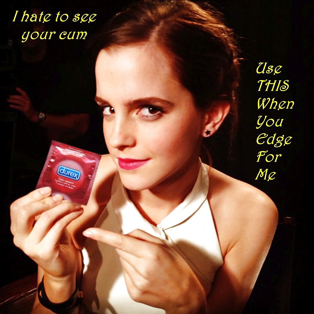 Emma Watson - Captions and Jerk Off Instructions (11/27)