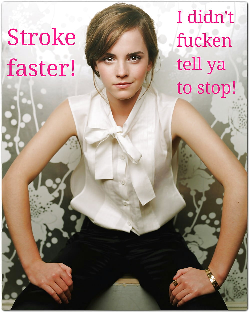 Emma Watson Jerk Off Caps (3/13)