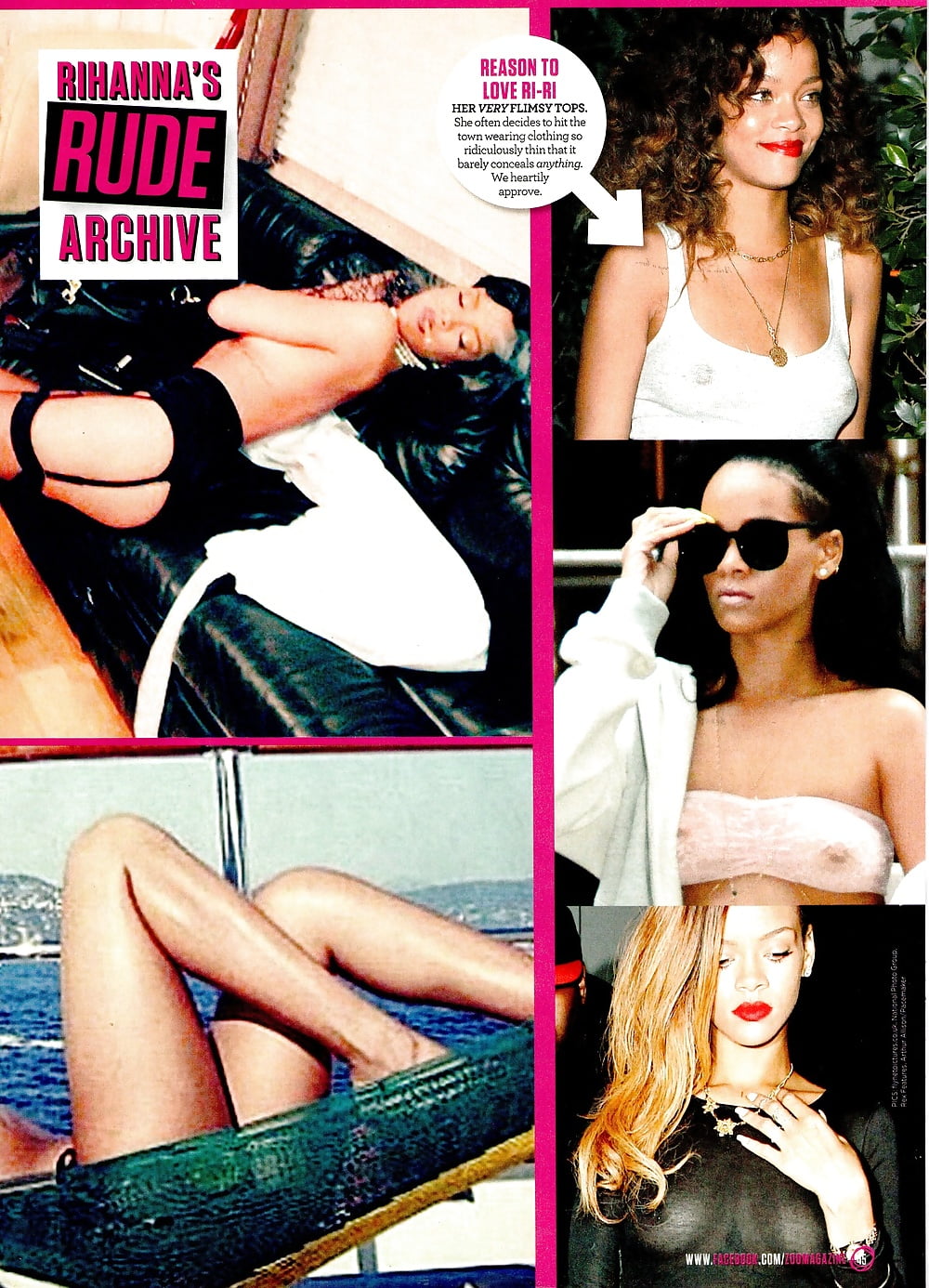 Rihanna Naked & Hot collection HQ Scans (6/6)