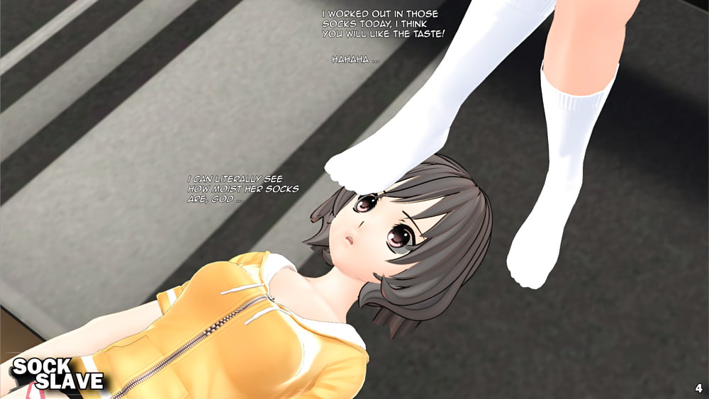 Sock Slave Girl - Hentai 3D (AniMe) (4/13)