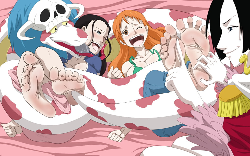 One Piece Hentai Boa Hancock Feet.