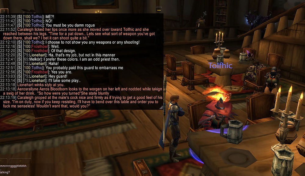 Garrison, bank management, and typical stormwind rp (7/18)