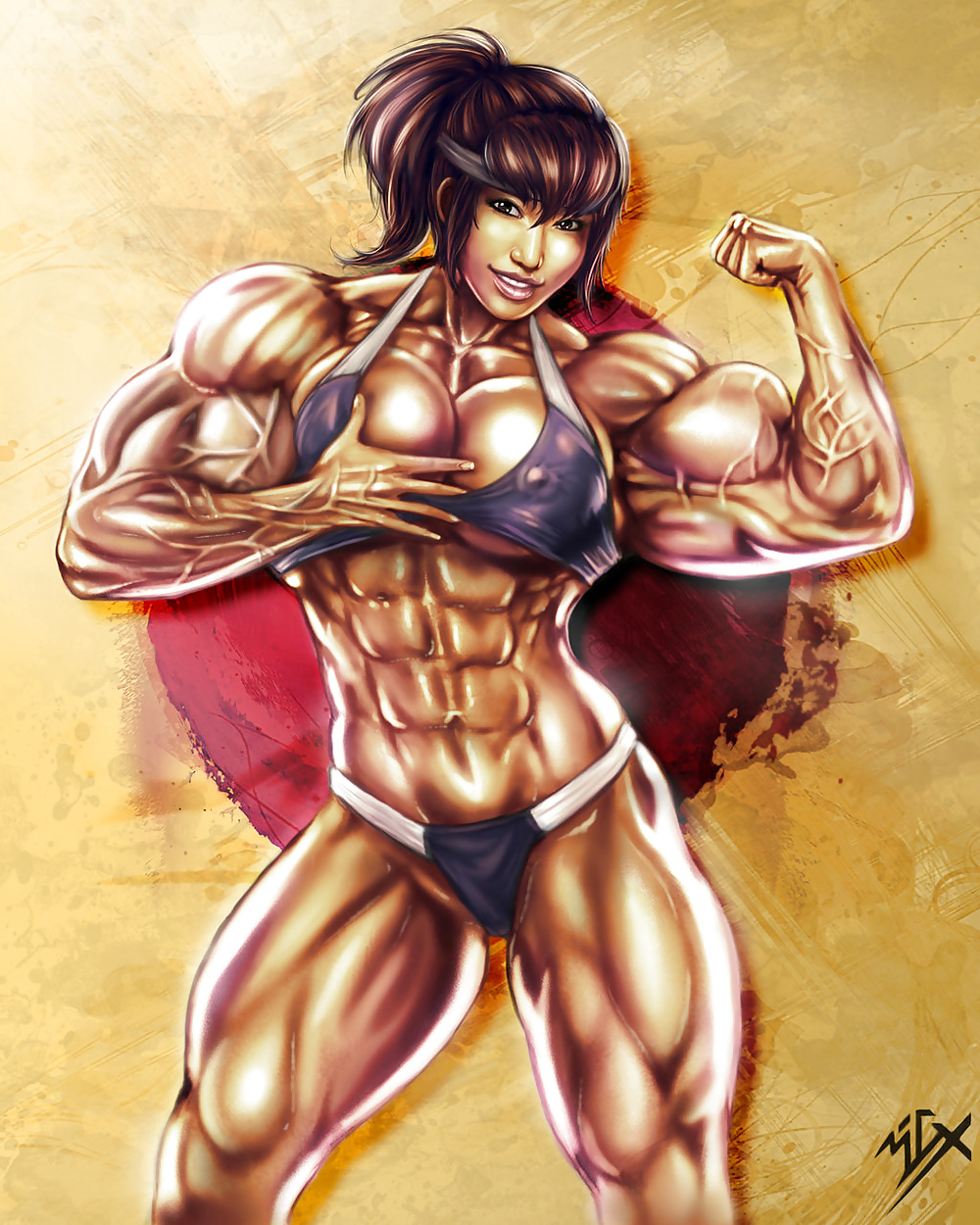 3D and Animated FBB (Huge unnatural muscles) (2/33)