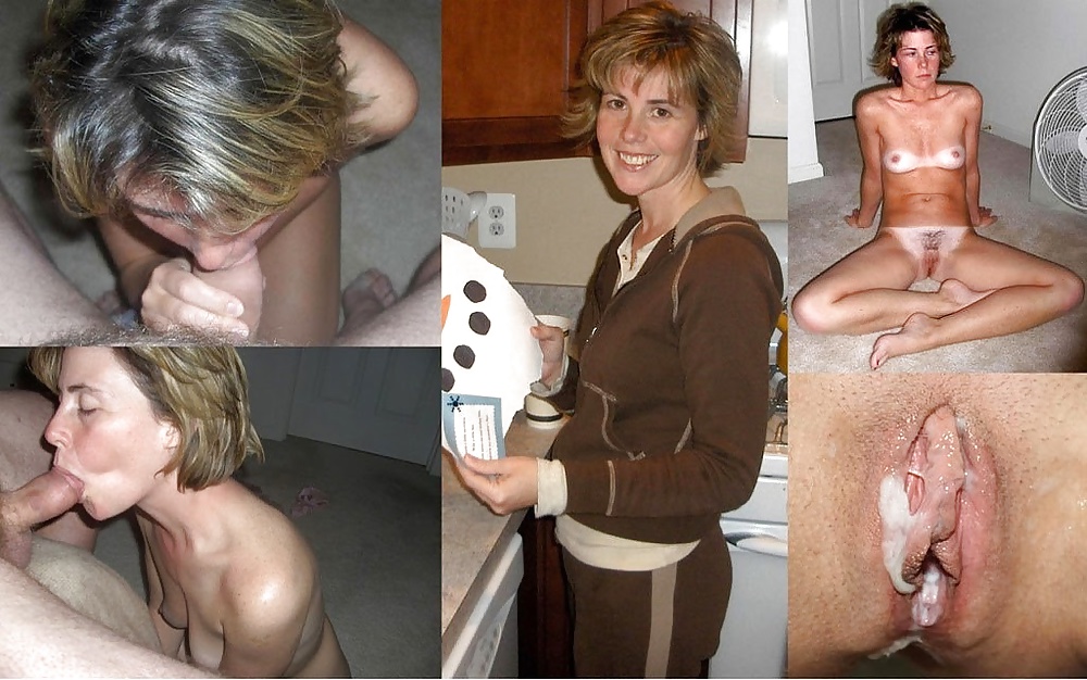 Exposed Slut Wives - Before and After 286 - Photo #9.
