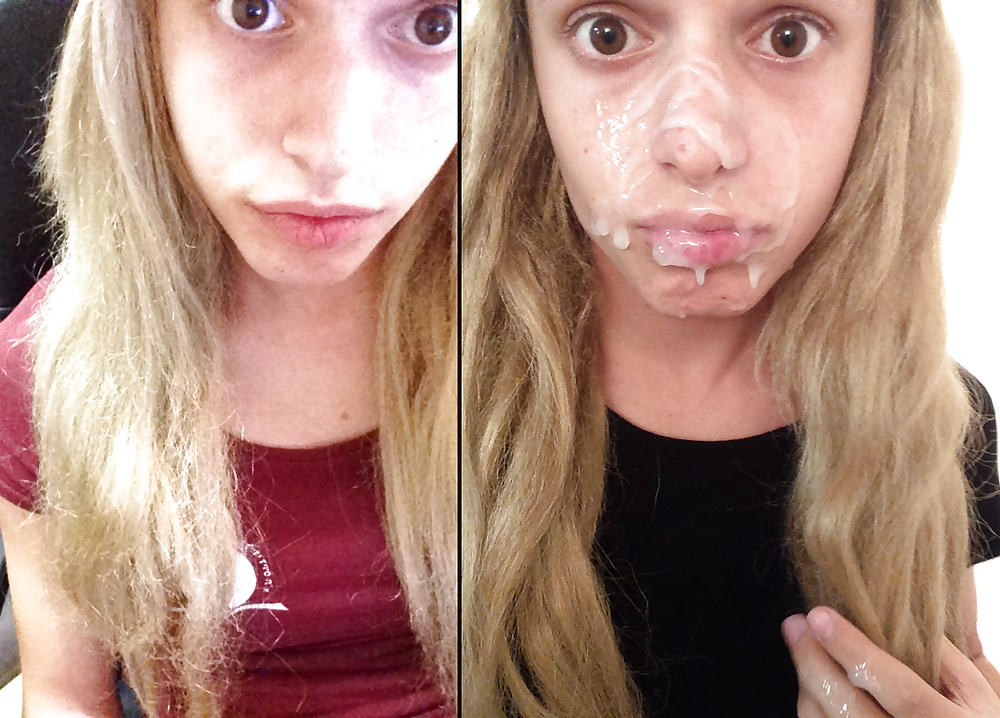 facial cum before and after - Photo #10 