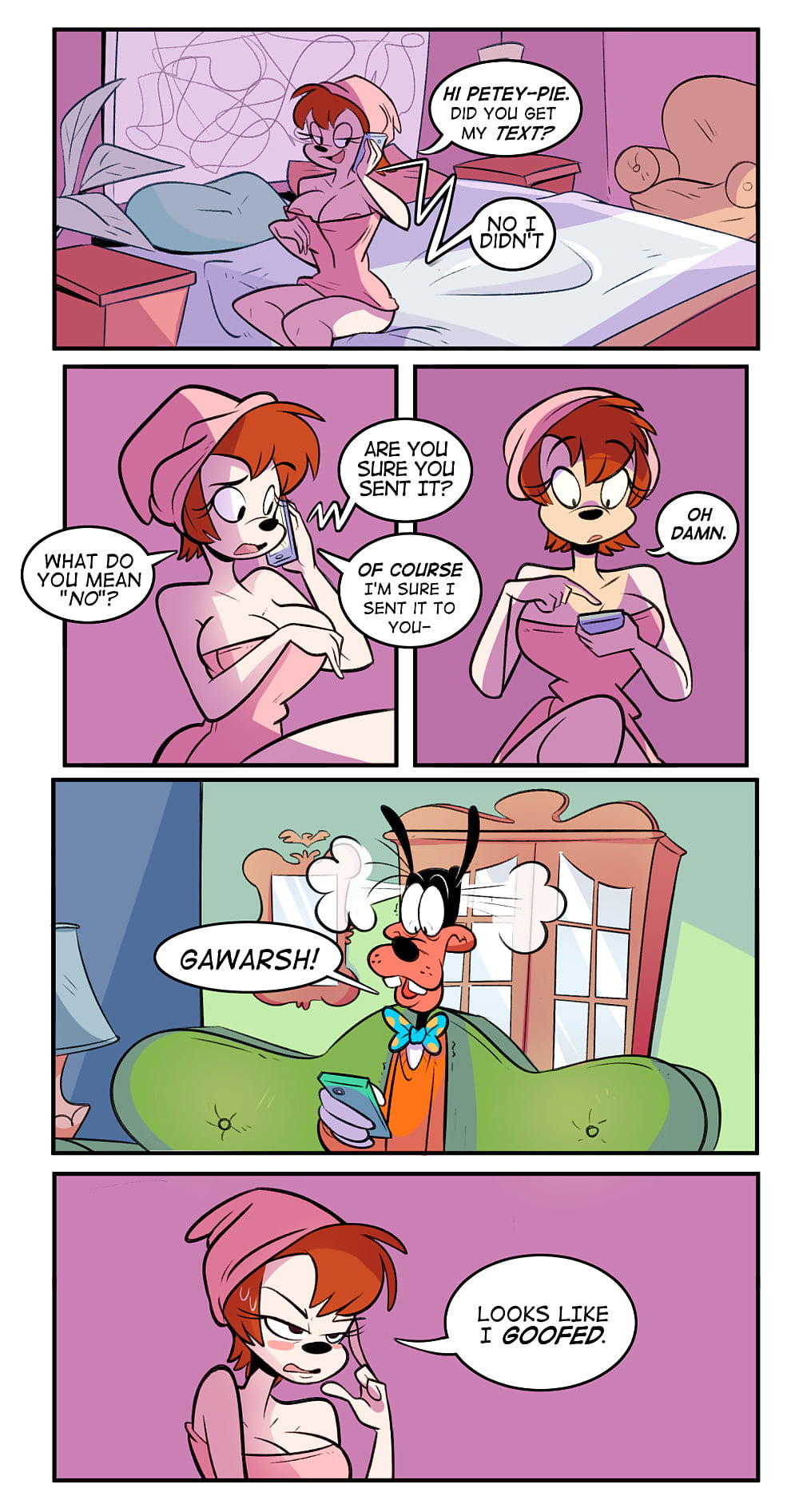She Goofed! (Goof Troop) Ongoing (1/4)