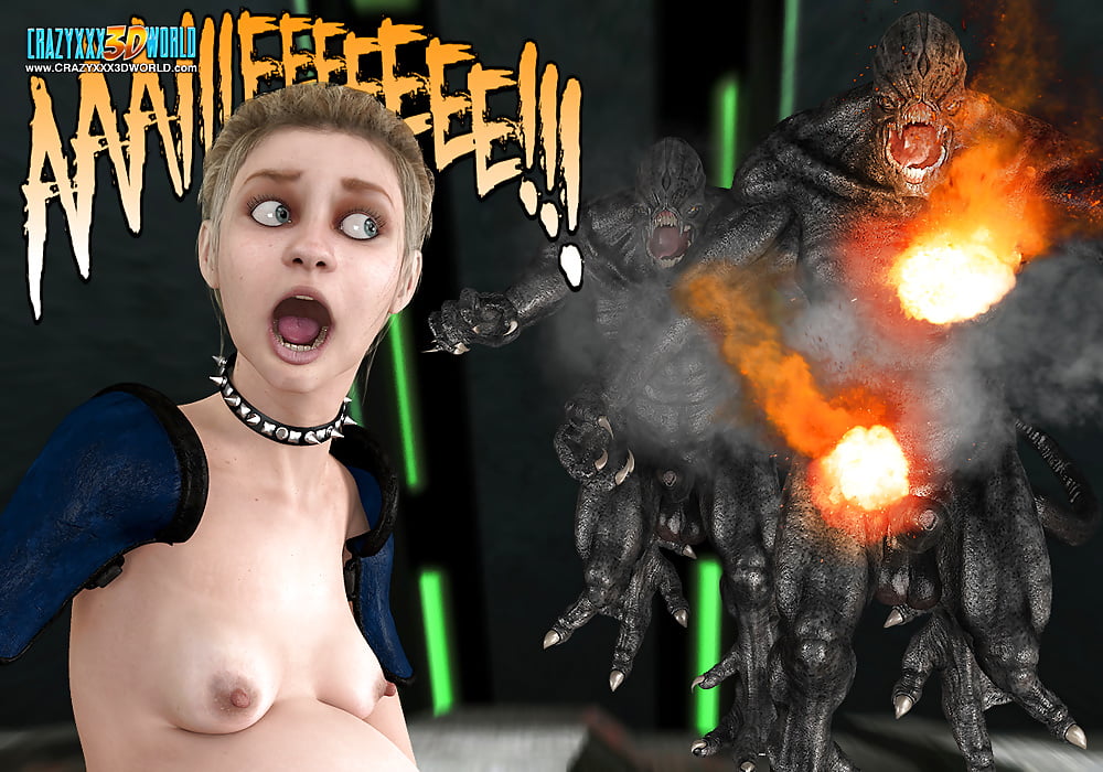 Hentai 3D monster aliens extreme hardcore sex toons (3/16)