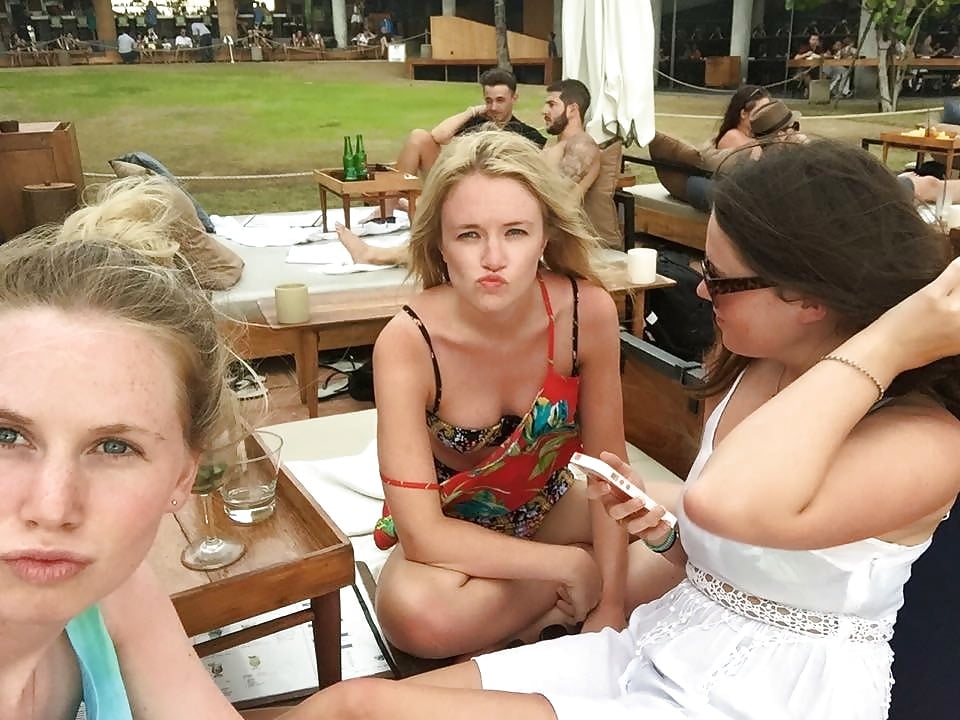 Topless, up skirt and downblouse teen friend - her Mum too (8/9)