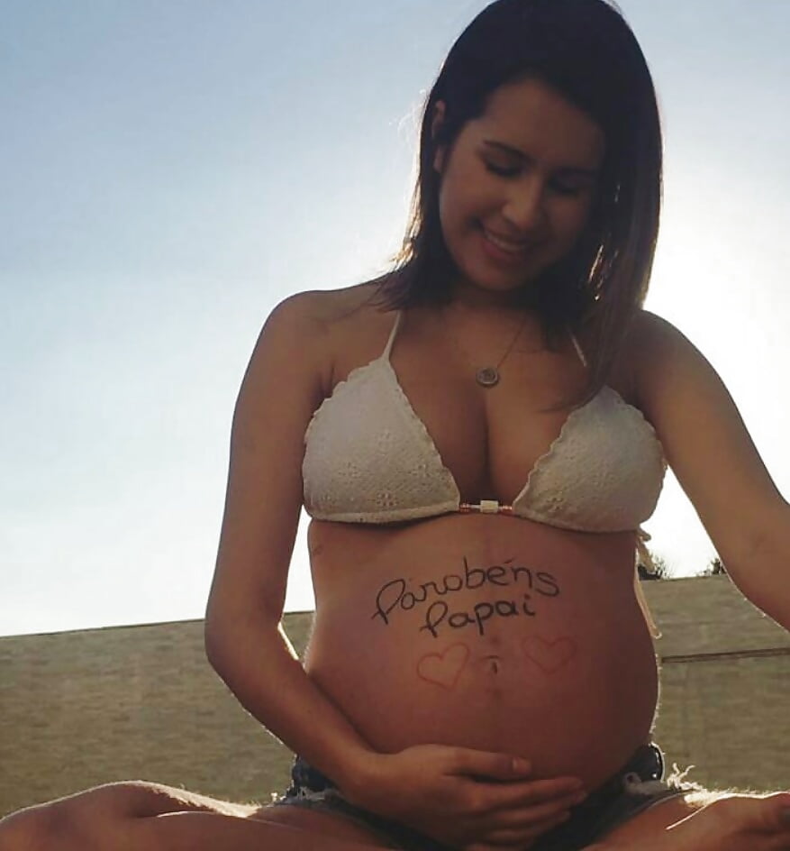 Pregnant Latin girl NN (4/15)