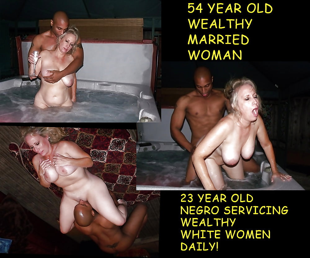 Interracial Pounding White Slut Slaves pic