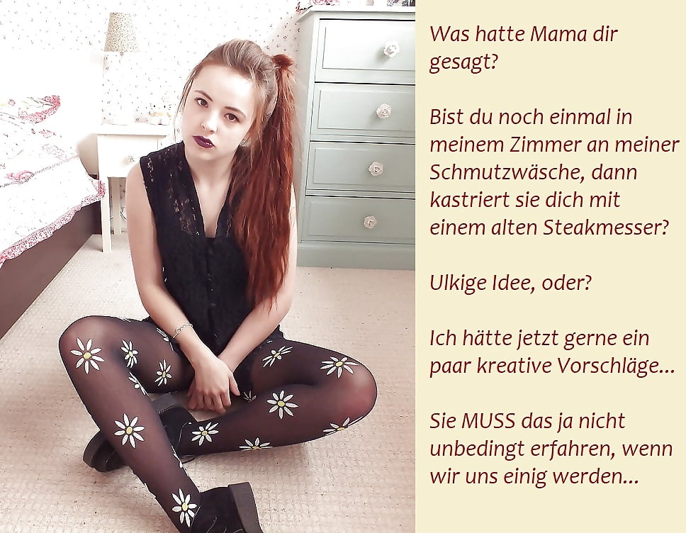 Captions german femdom Branding