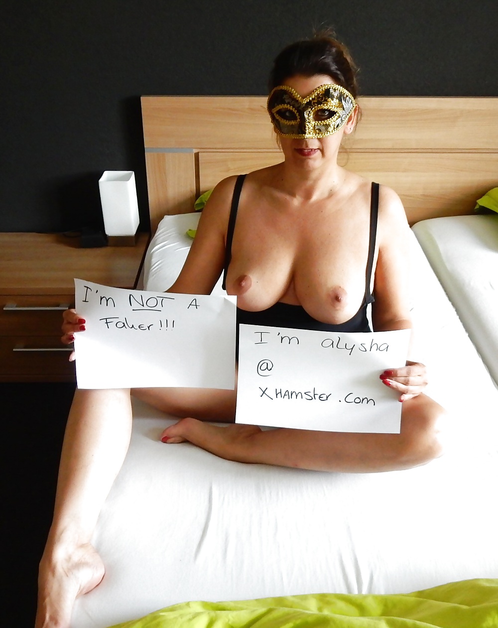 I am not a faker...i'm Real here on Xhamster (10/18)