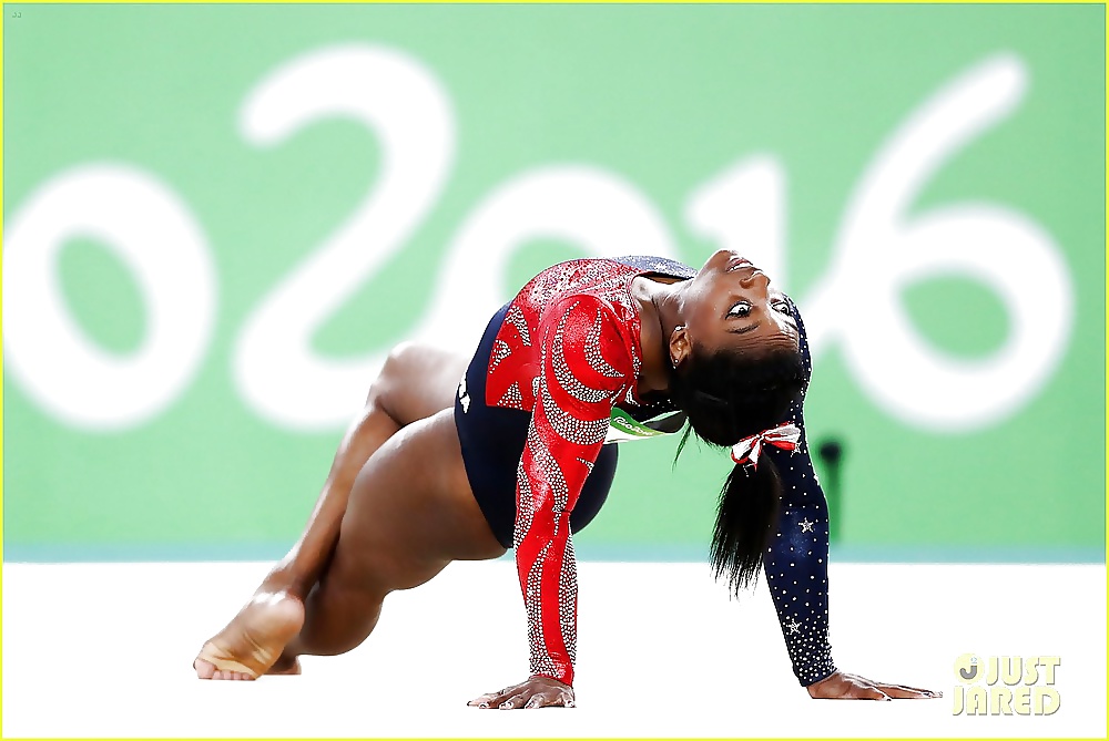 Rio Olympic gold medalist Simone Biles. 