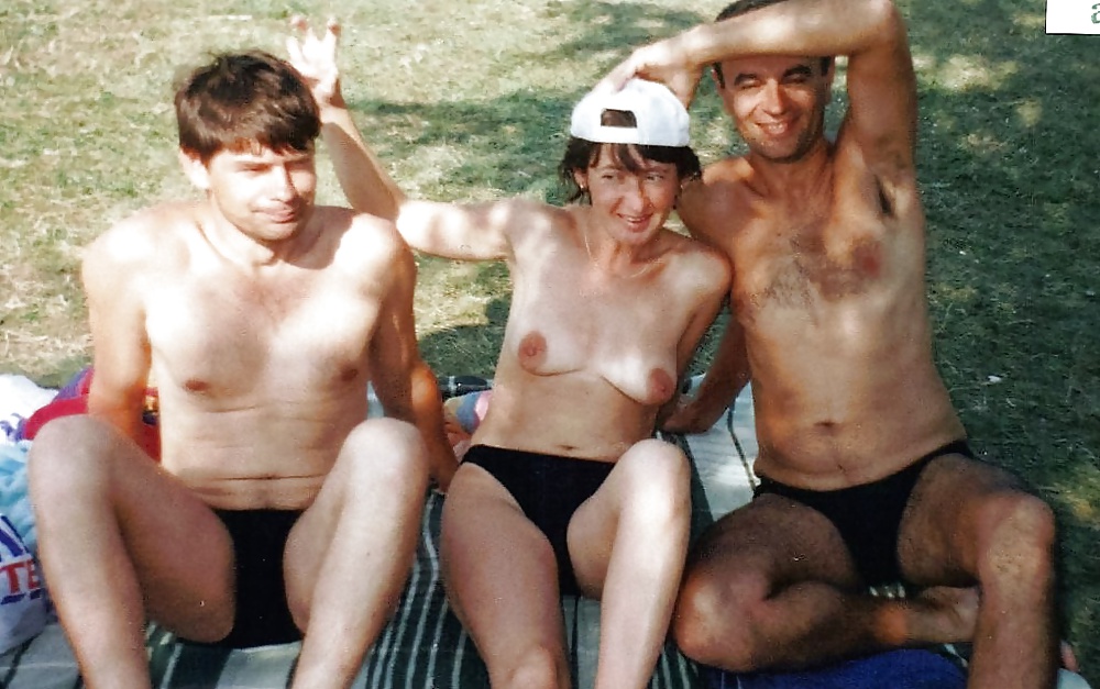 Wife's sunbathing topless,  thong swimsuit fav 2 (8/13)
