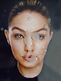 Gigi Hadid Gets Spunk Sprayed On Her Face (14)