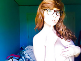 Redhead naked selfie teen (18)