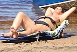 Wife topless for beach voyeurs (5)