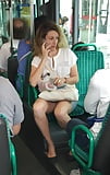 Girl in Paris public bus (9)