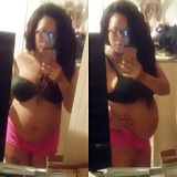 8_months_pregnant_ebony_thot (1/9)