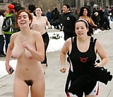 Nude girl at winter run (2)