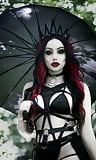 Embrace the Dark Gothic lifestyle- Dark beauties  (21)