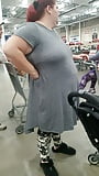 My bbw wife in a store shopping (3)