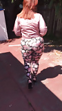 Beautiful_Pawg_in_Heels_and_Floral_Leggings (3/5)