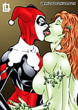 Poison Ivy x Harley Quinn Lesbian (5)