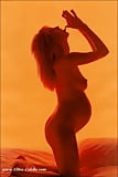 Heidi Klum pregnant and naked. (1)