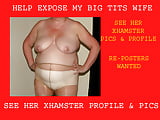 HELP EXPOSE BIG TITS WIFE! (2)