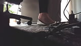 Co-Worker Shoeplay Dangle_ Heel Pop_ Crush (11/39)