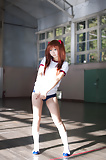 Neon Genesis Evangelion: Asuka Cosplay in gym uniform (24)