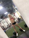 Adorable teen Elsa Jean gets her small twat filled with big knob in the gym (20)