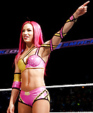WWE Diva Sasha Banks Jerking Gallery (47)
