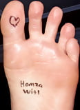 Wife's feet tribute for hemza19 (2)