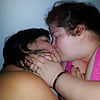 Chubby Trailer Trash Slut Lesbian Kissing (6)