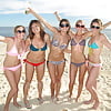 Hot Girls posing on the beach in Bikinis (23)