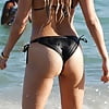Sylvie Meis - very hot in black bikini at Miami Beach (57)