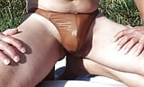 Olaf_Benz_String_brown_wetlook_Outdoor_on_a_Sea (2/9)