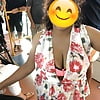 Slut_Desi_Indian_nri_Wife_in_public_showing_cleavage_boobs (8/18)