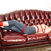 Claudia_hogtied_in_jeans_topless_and_barefoot (4/16)