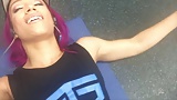 Sasha Banks Workout caps (3)