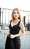 In_my_black_leather_dress _jacket _boots_and_red_hair (21/24)
