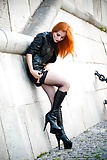 In_my_black_leather_dress _jacket _boots_and_red_hair (2/24)