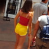 Candid_voyeur_hot_tight_teen_yellow_shorts_shopping (12/13)