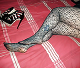 My_girlfriend_wearing_black_lacy_tights_pantyhose (10/30)