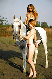 Two_sexy_chicks_and_a_white_horse_-_clean (4/9)