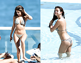 Selena Gomez Zebra Bikini Showin' Some Thong Bikinied Ass (23)