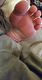 My nightly mature feet soles and toes cock tease  (23)